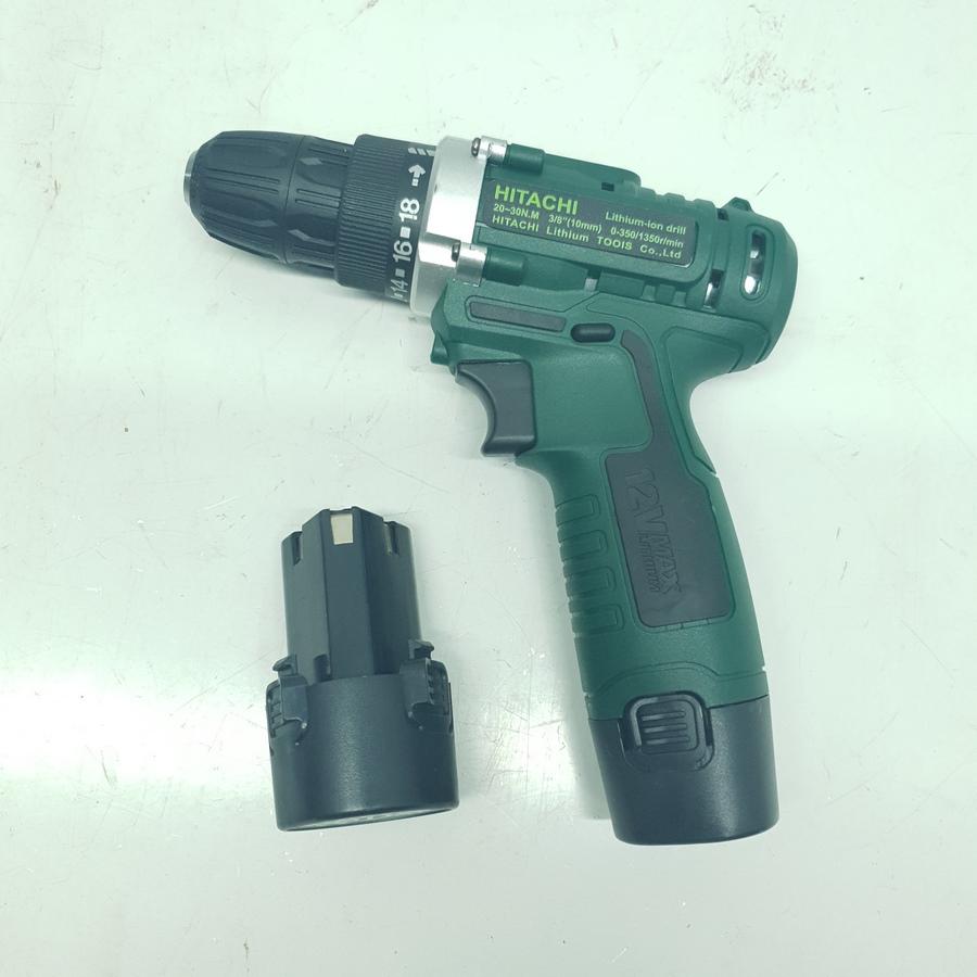 MÁY KHOAN PIN HITACHI 12V MADE IN JAPAN - 2 PIN