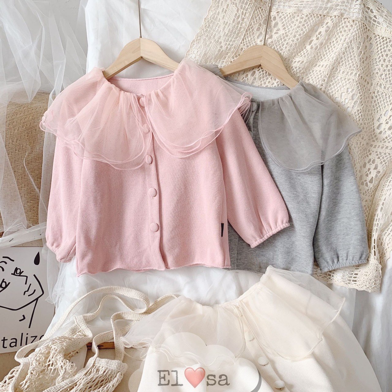 Thời trang trẻ em 🌟 🌟 🌟 áo cúc bọc bánh bèo 🌟 🌟 🌟