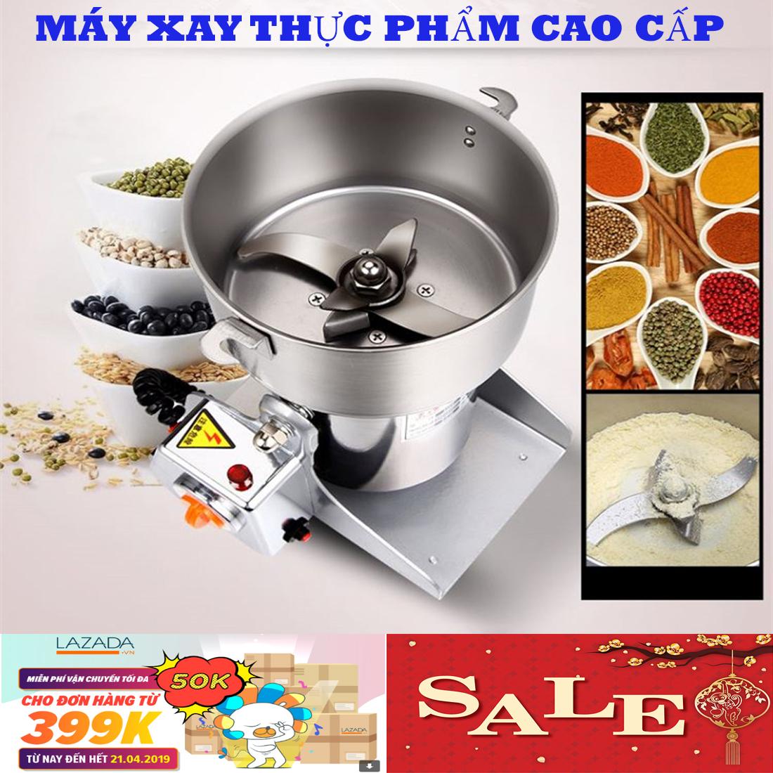 Ban May Nghien Bot, Máy Xay Tinh Bột Nghệ Ngũ Cốc Tam Thất Có Nắp Gài Inox K1, Đa Năng Nhỏ Gọn Và Lại Tiện Dụng, Bảo Hành 1 Đổi 1 Trong 12 Tháng Số Hiệu 22