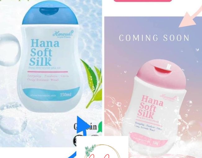 Dung Dịch Vệ Sinh Phụ Nữ Hana Soft Silk Hanayuki