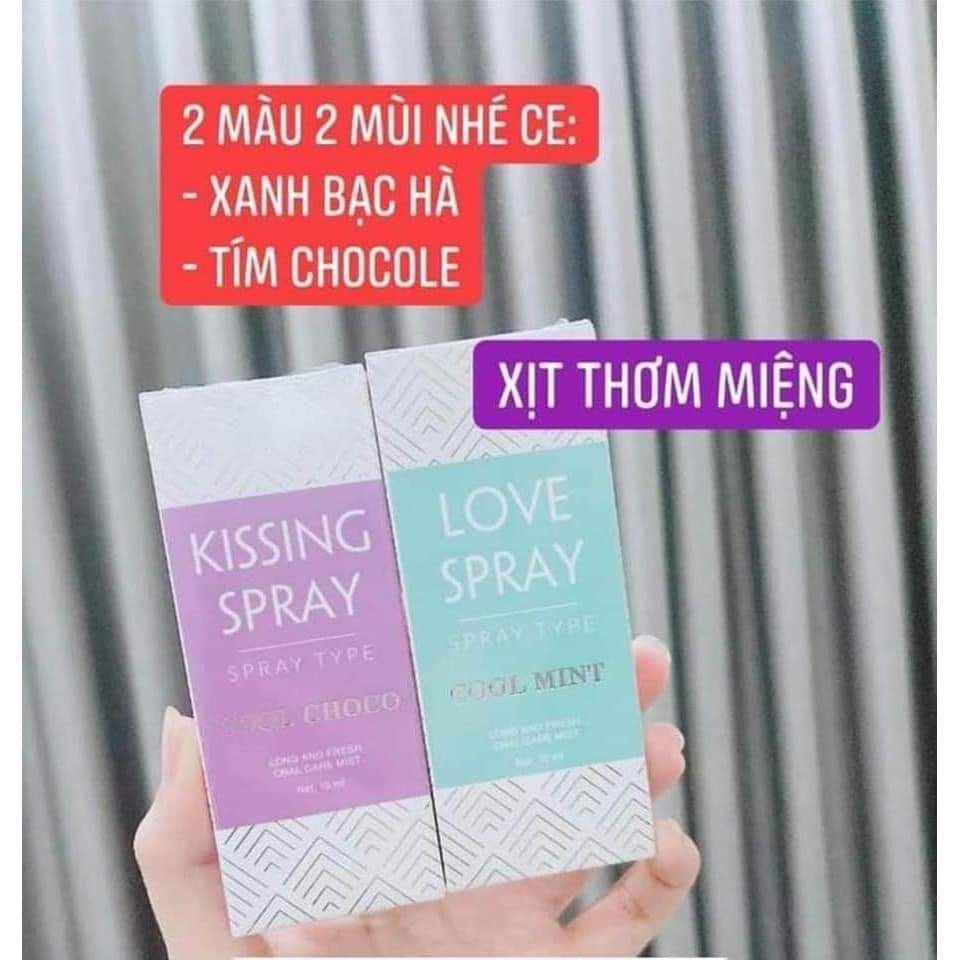 Xịt Thơm Miệng Love Spray- Kissing Spray Chính Hãng 100%.
