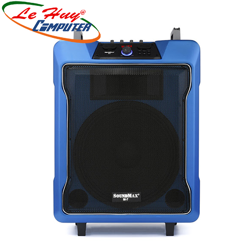 Loa di động soundmax m7 kèm 2 mic chính hãng