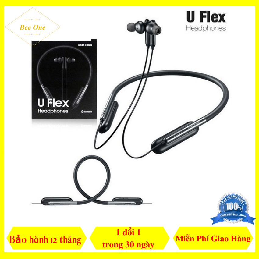 Tai Nghe Bluetooth U Flex- Tai Nghe Thể Thao True Wireless, Có Mic Đàm Thoại, Chất Âm Cực Hay - UFlex - Beeone.