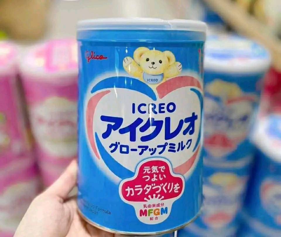 Sữa bột công thức Glico Icreo số 1 820g  HSD 3-2025