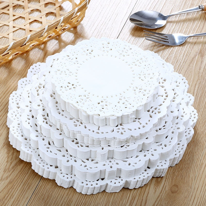 Set 140 giấy nến, giấy lót thấm dầu, giấy lót đĩa thấm hút dầu mỡ