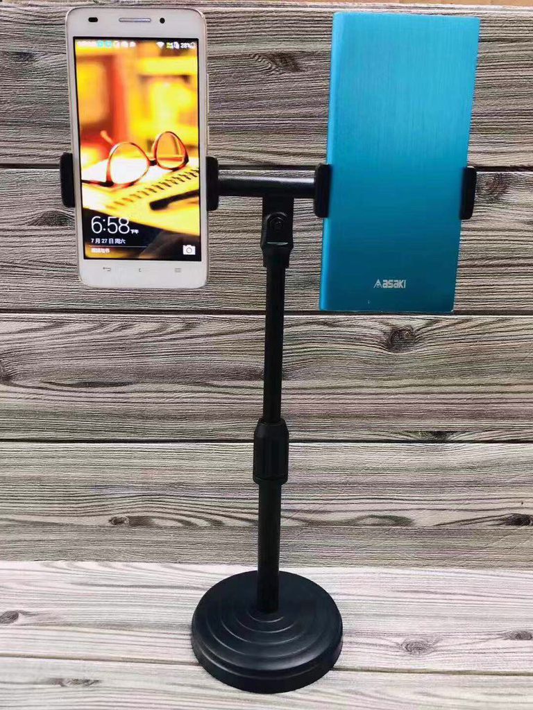 Giá Đỡ Kẹp 2 Điện Thoại Để Bàn DC02