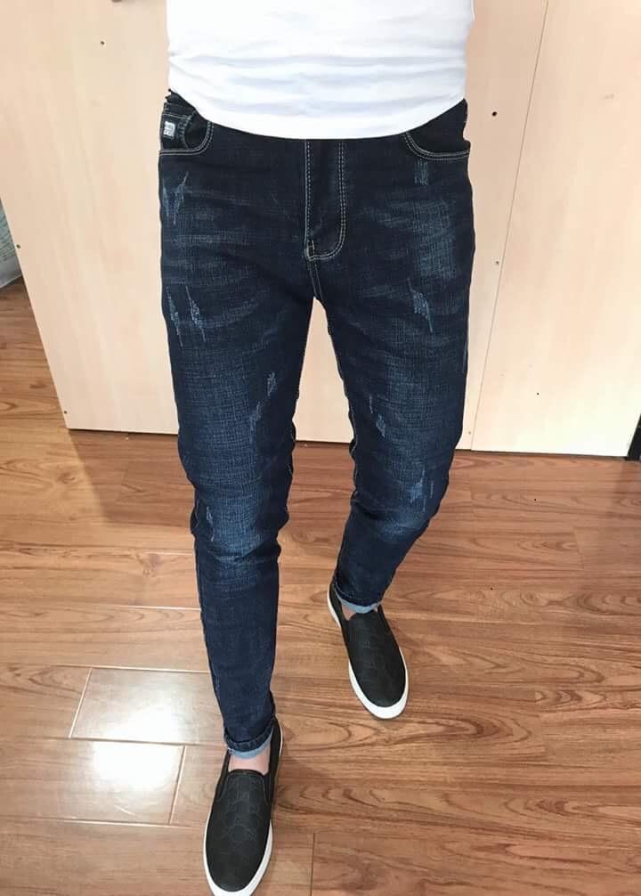 Quần Jean Nam XANH WASH KIỂU ĐƠN GIẢN - Quần Jeans Nam Thời Trang Basic - Có Size Đại - M967