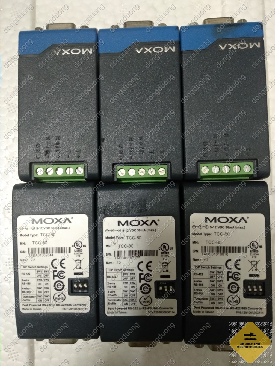 Bộ chuyển đổi rs232 sang rs422/485 moxa tcc-80