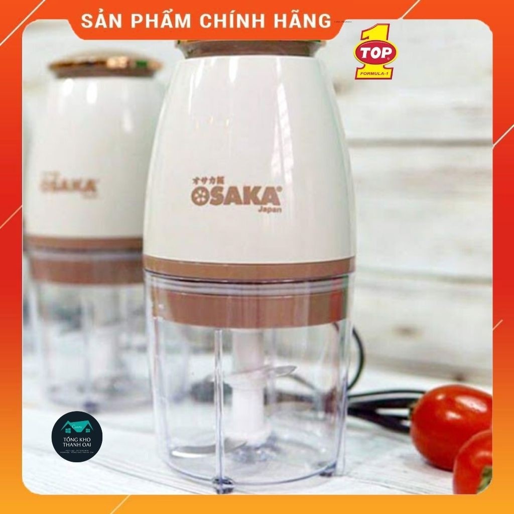 [HCM][Xay Gì Cũng Được] Máy Xay Đa Năng Osaka Mẫu Mới 2020 Máy Xay Sinh Tố 2 Tầng Lưỡi Máy Xay Thịt Xay Đá Xay Rau Củ Quả Thông Minh Tiện Dụng giá rẻ uy tín chất lượng tốt LOẠI 1