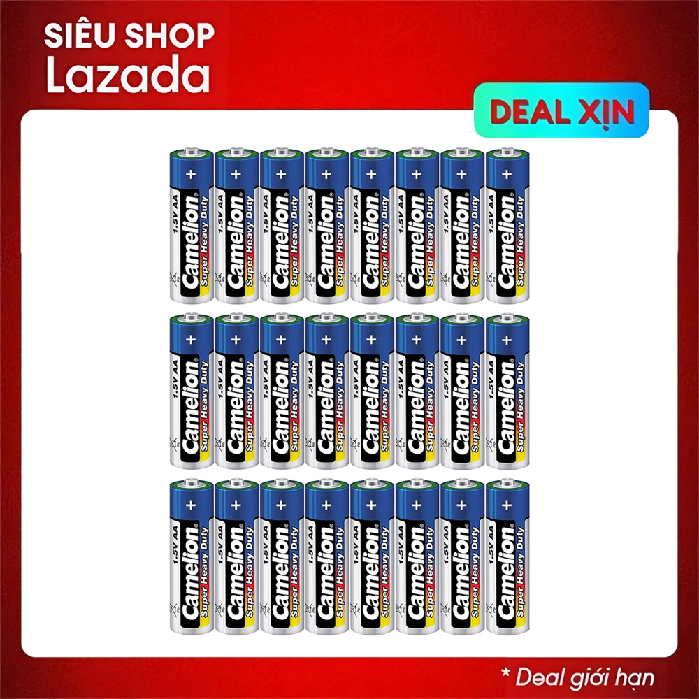 24 pin camelion aa r6p không sạc 1.5v