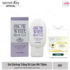 Gel làm giảm thâm da và dưỡng trắng cơ thể Secret Key Snow White Spot Gel 65g + tặng kèm 1 Sample Kem dưỡng  da Secret Key