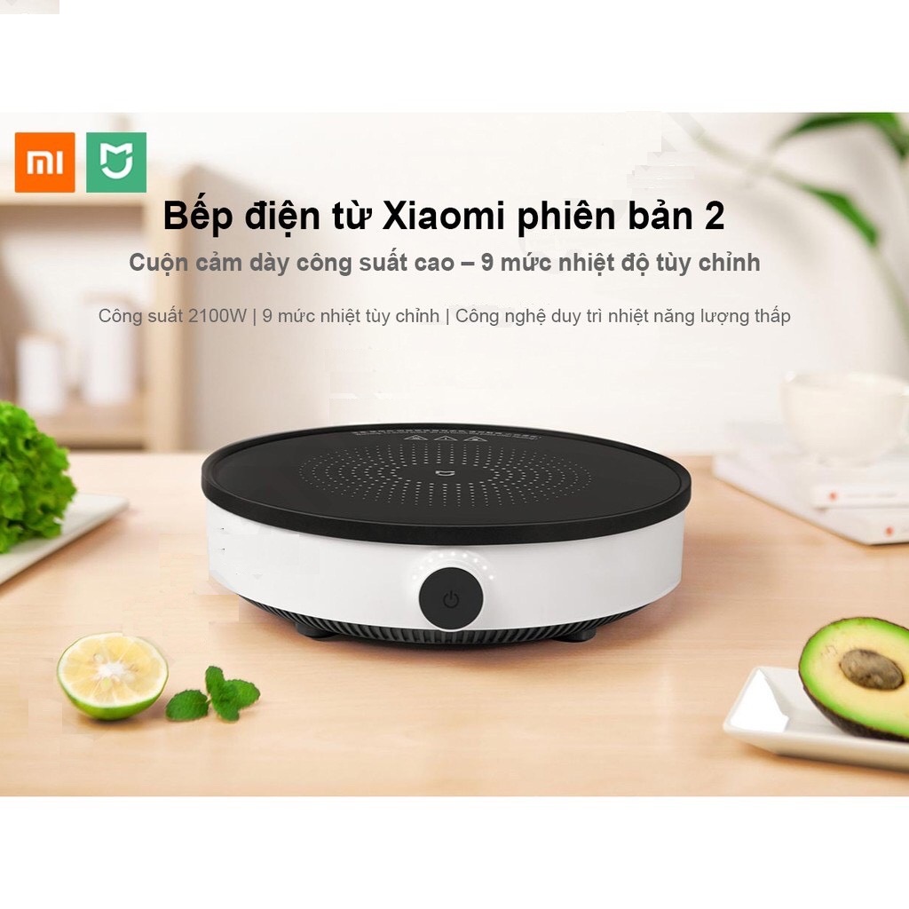 Bếp điện từ thông minh Xiaomi Youth Lite DCL002CM Bếp ăn lẩu chiên rán tiện lợi Mạnh mẽ làm nóng nhanh Bếp điện từ thông minh | CÔNG NGHỆ SỐ