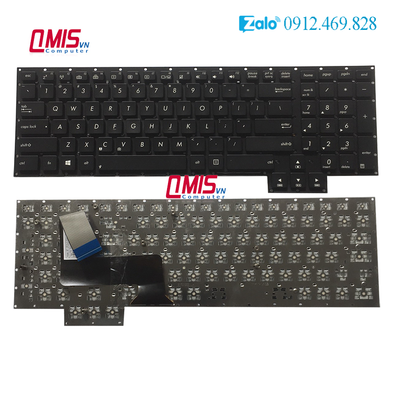 Bàn phím laptop Asus Rog G750 G750J G750JH G750JM G750JS – G750 - ZIN(BH 6TH)