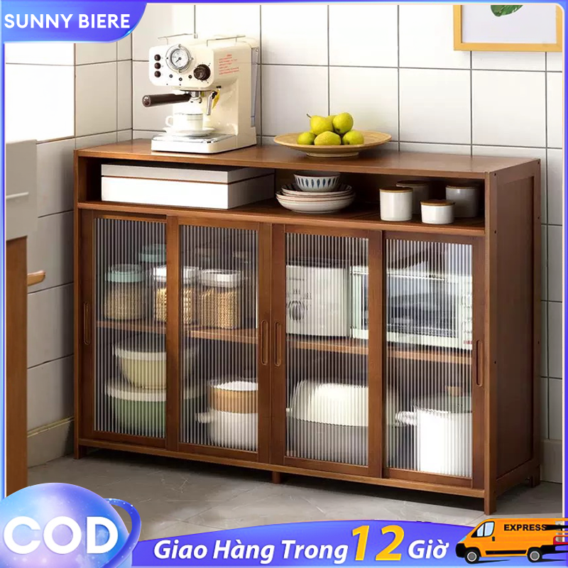SUNNY BIERE Tủ bếp đa năng hot trend 2025 Giá đựng đồ nhà bếp nhiều tầng bền bỉ chống bụi và chống ẩm