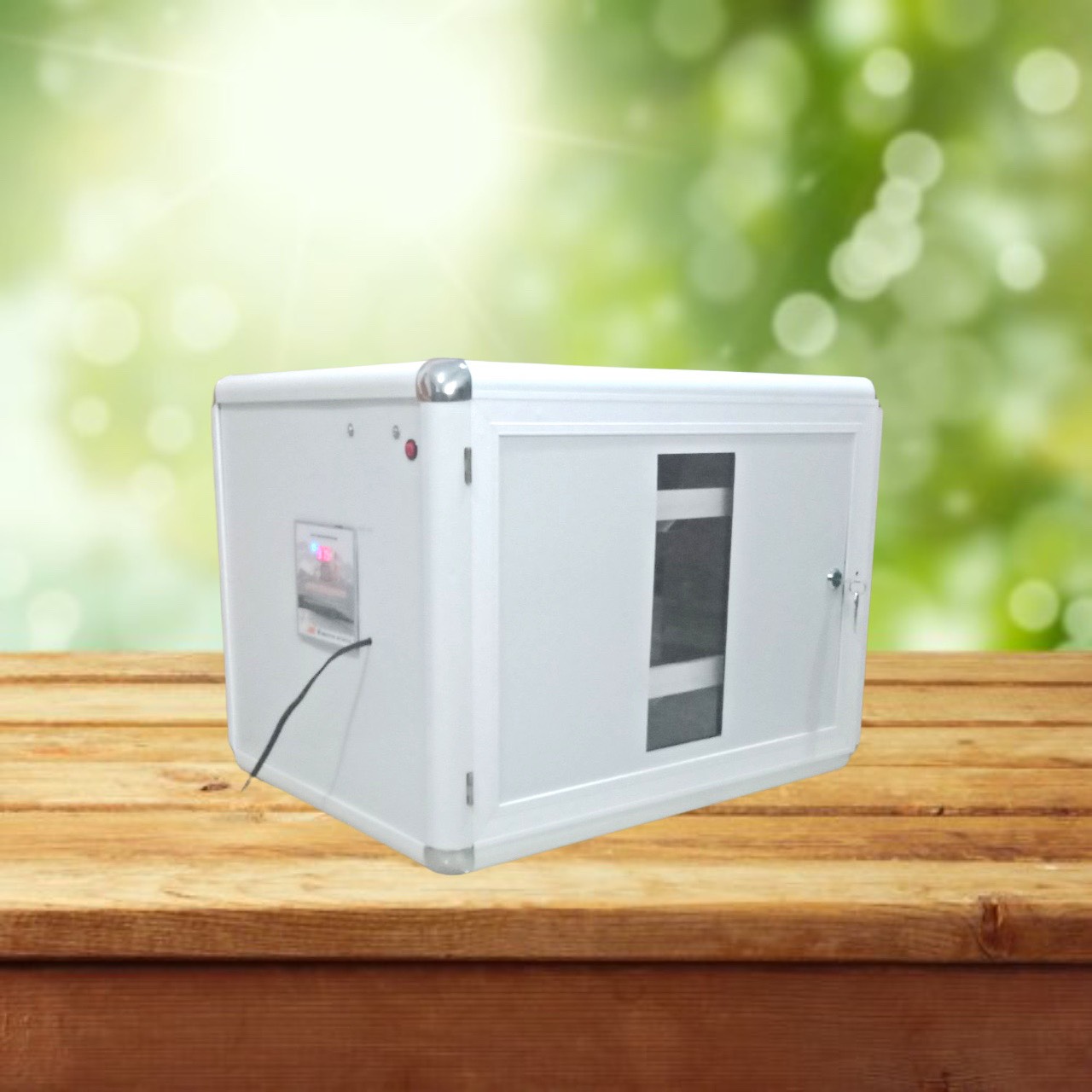 Máy ấp trứng mini ánh dương p108 - trọn bộ thùng 100 quả
