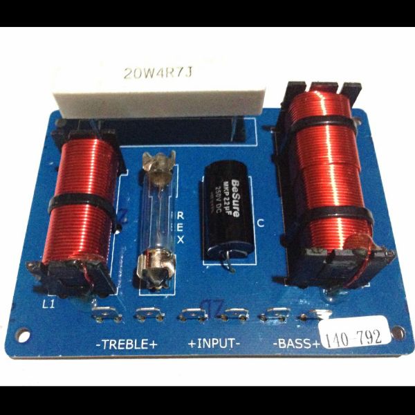 Mạch phân tần full đơn hai loa cho bass 25 30 40