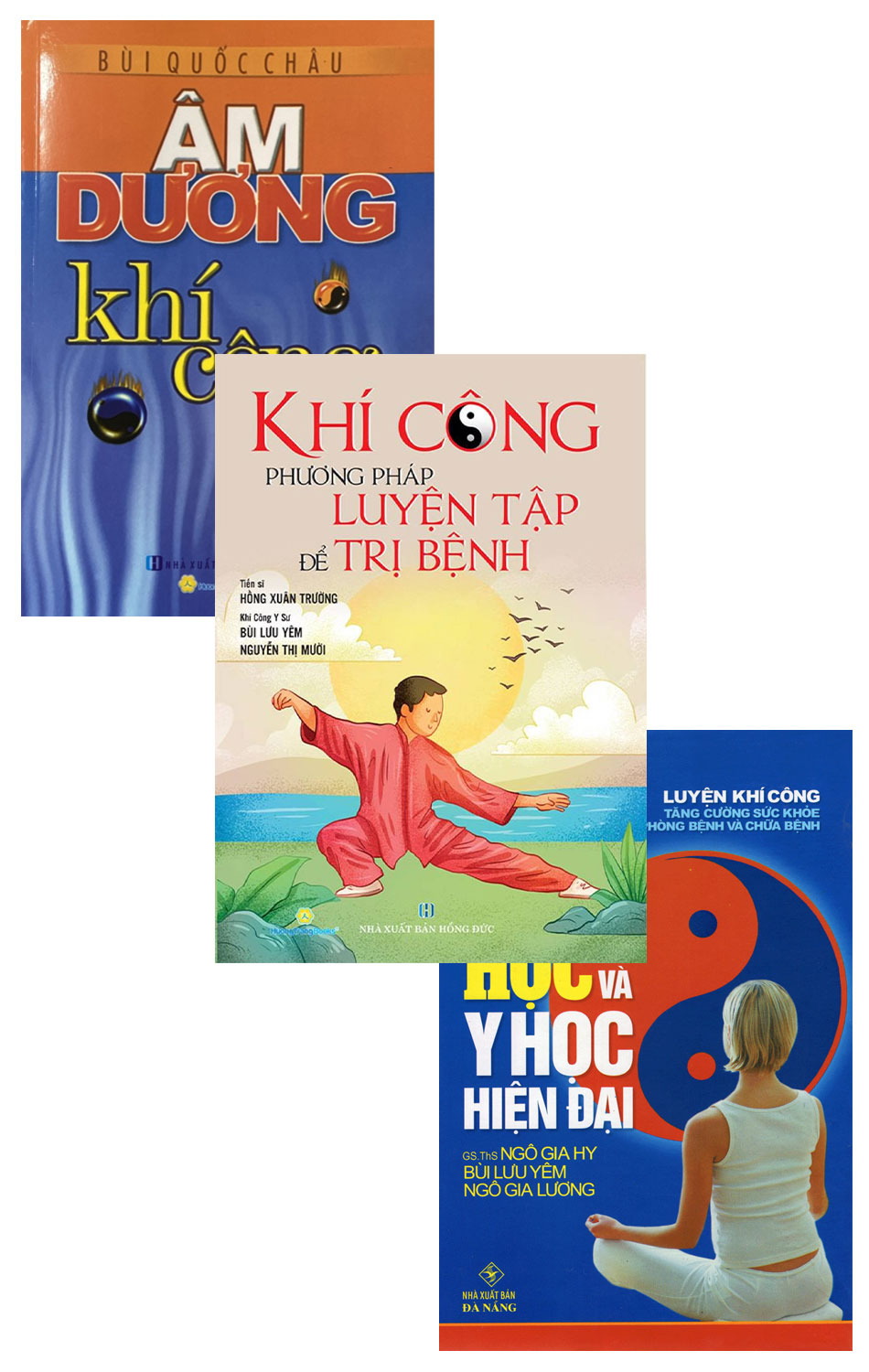 Sách - COMBO KHÍ CÔNG HỌC VÀ Y HỌC HIỆN ĐẠI + KHÍ CÔNG PHƯƠNG PHÁP LUYỆN TẬP ĐỂ TRỊ BỆNH + ÂM DƯƠNG KHÍ CÔNG (BỘ 3 CUỐN)