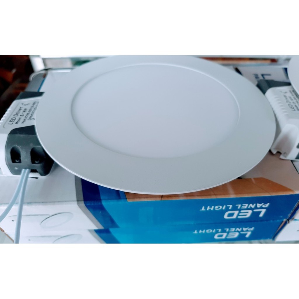 Đèn led âm trần tròn panel light siêu mỏng 12w - 9w - 6w trắng / vàng