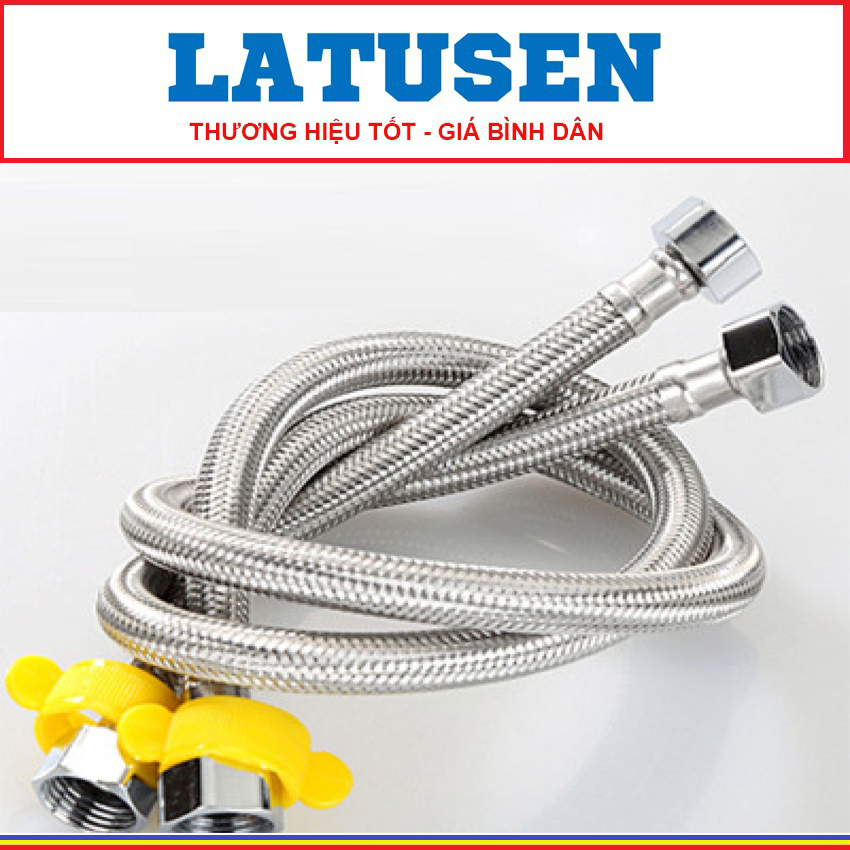 Bộ 02 Dây dẫn nước chịu nhiệt cho bình nóng lạnh với inox 304
