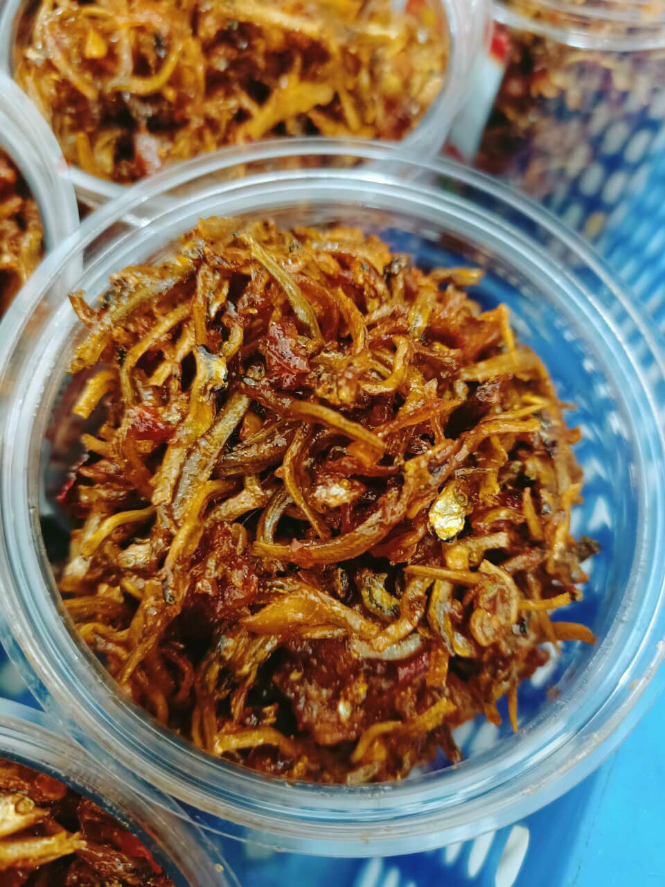 250g hủ cá cơm sữa rim sẵn vị ngọt mặn có cay nhẹ ạ
