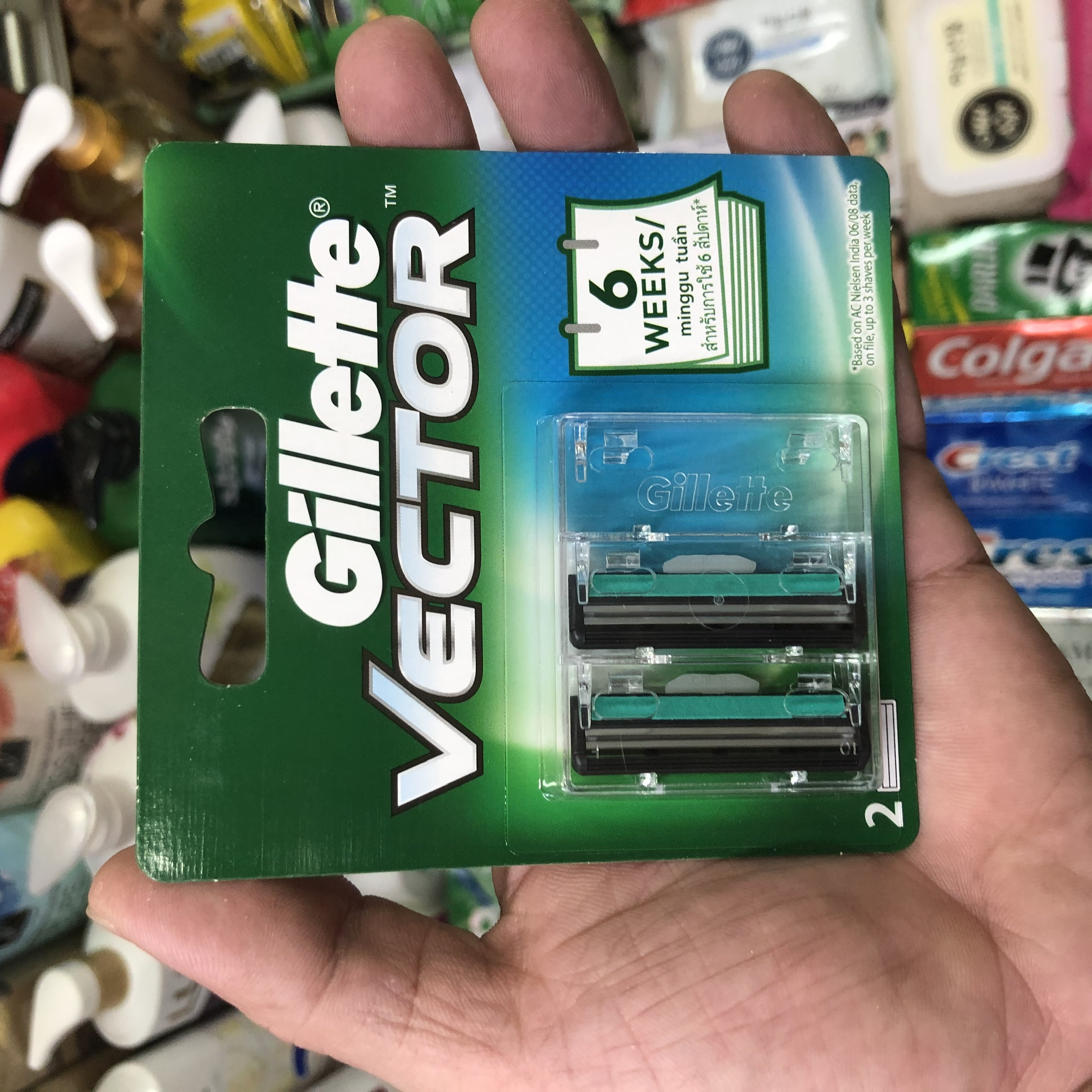 Lưỡi dao cạo râu Gillette Vector