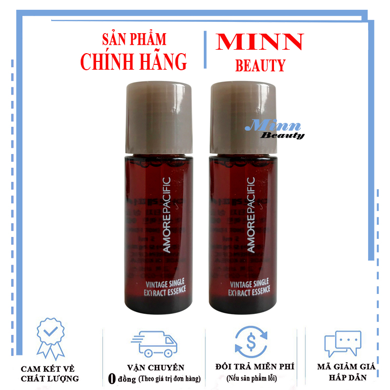 Combo 2 Chai Vua Nước Thần Amorepacific Vintage Single Extract Essence 5ml x 2