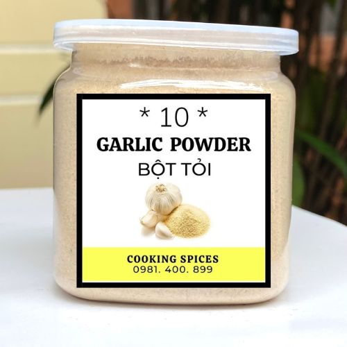 Bột Tỏi Sấy Khô Nguyên Chất ( Garlic Powder ) siêu sạch healthy ướp thịt, cá, gà, bò, gia vị ăn kiêng.
