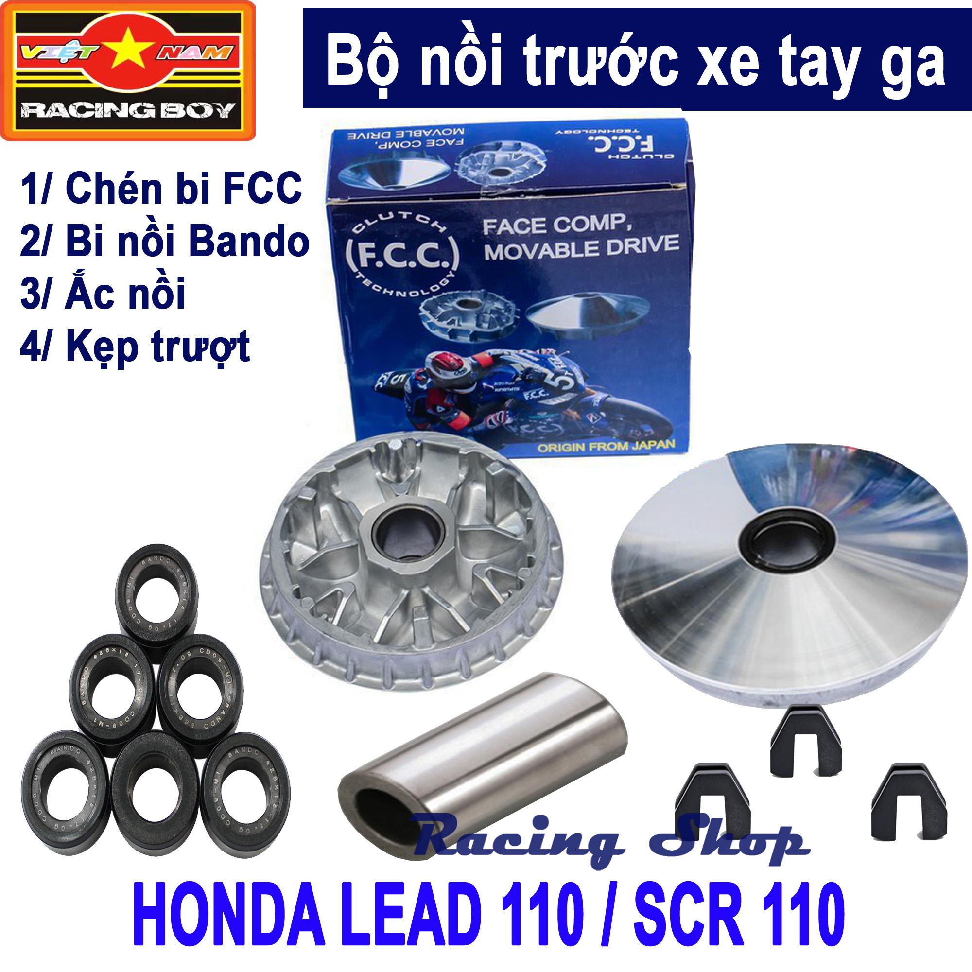 Bộ nồi trước lead 110, scr 110 - fcc japan