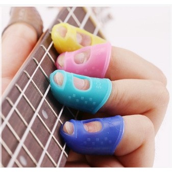 Bọc ngón tay cao su chơi guitar- bọc ngón tay chống đau tay bảo vệ đầu ngón tay đỡ đau trong quá trình tập luyện