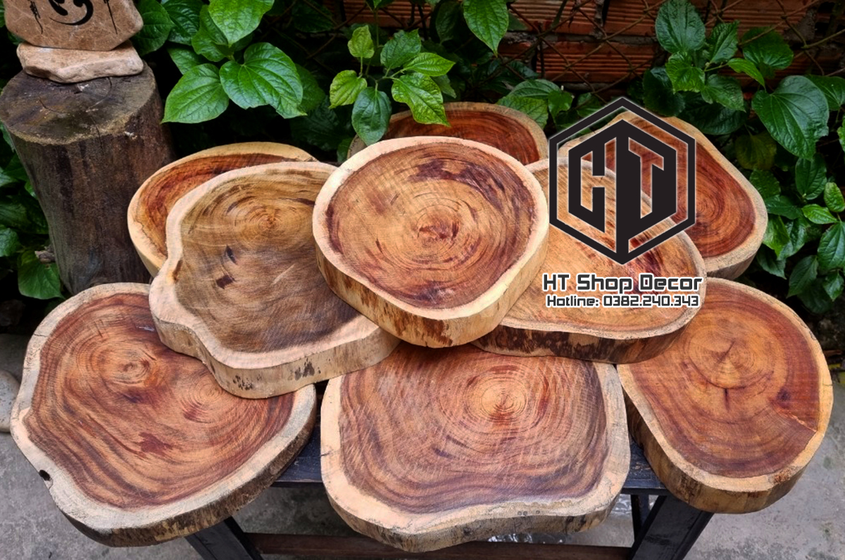 Đế vân gỗ tự nhiên Dùng Để tượng, gốm, ấm trà, chậu bonsai