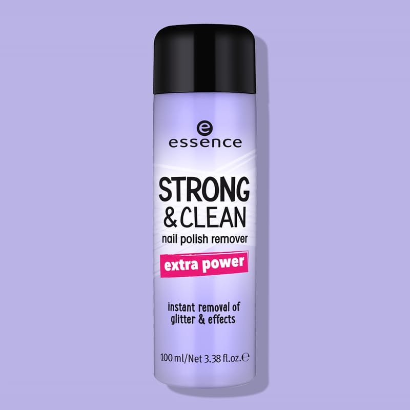 Nước Tẩy Sơn Móng Tay Essence Strong & Clean Nail Polish Remover 100ml