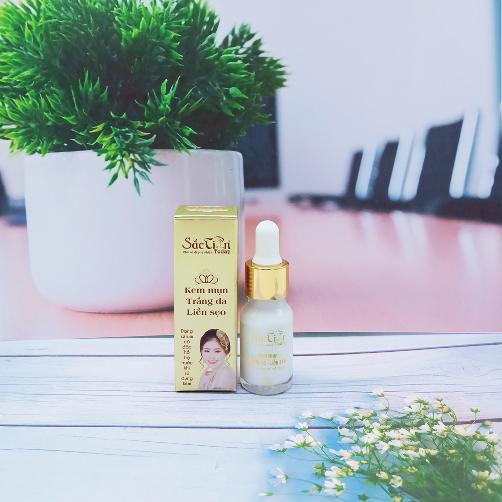 Serum Mụn Trắng Da Liền Sẹo  10ml Sắc Tiên Today