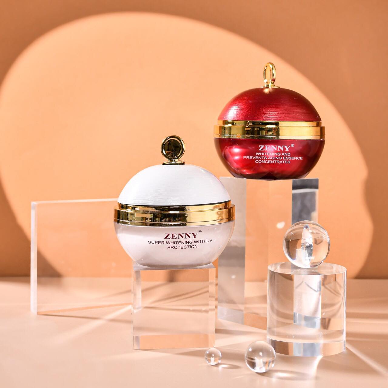Combo face ngày đêm zenny luxury - tặng kèm serum và srm 20g