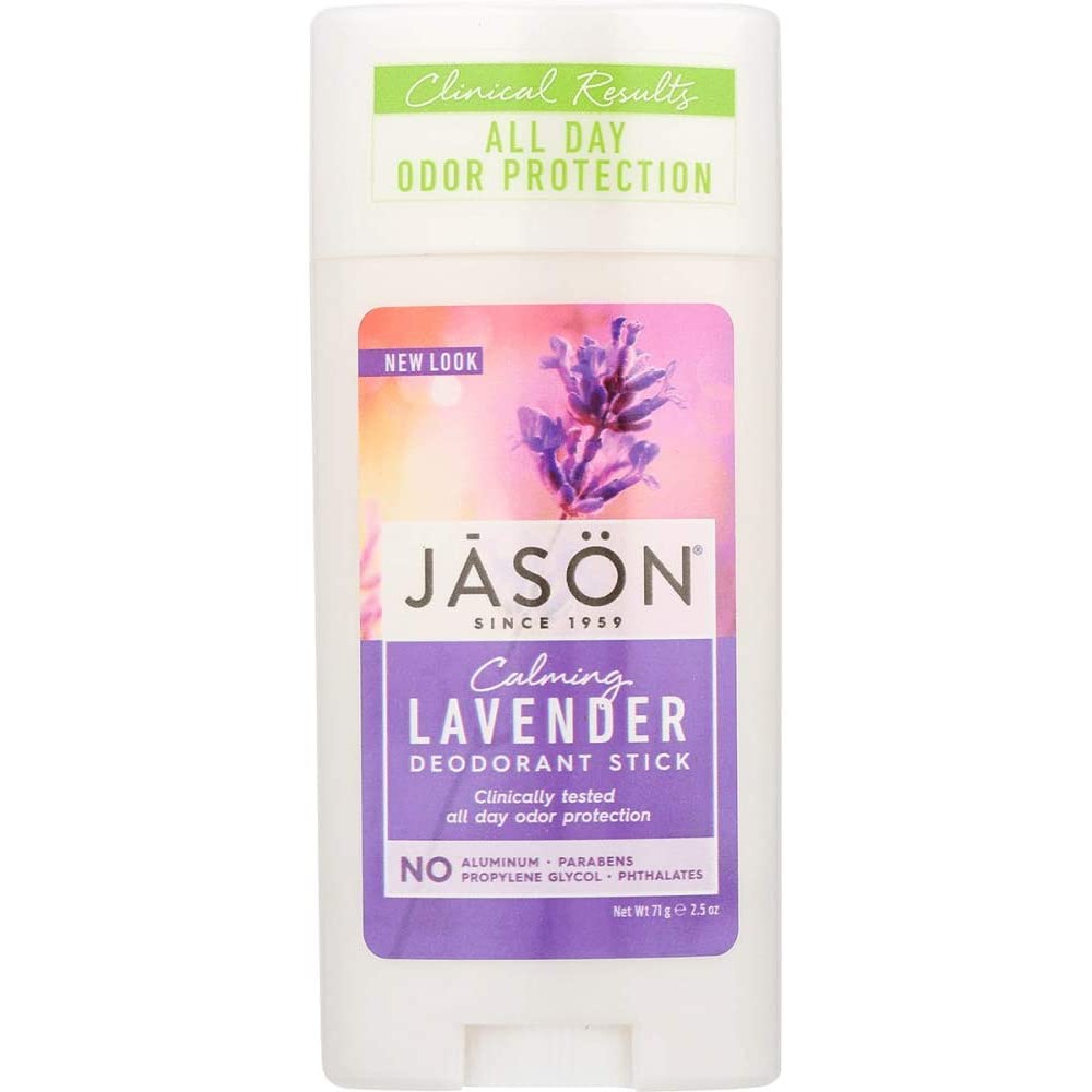 Lăn sáp khử mùi thiên nhiên unisex JASON Calming Lavender Deodorant Stick 71g