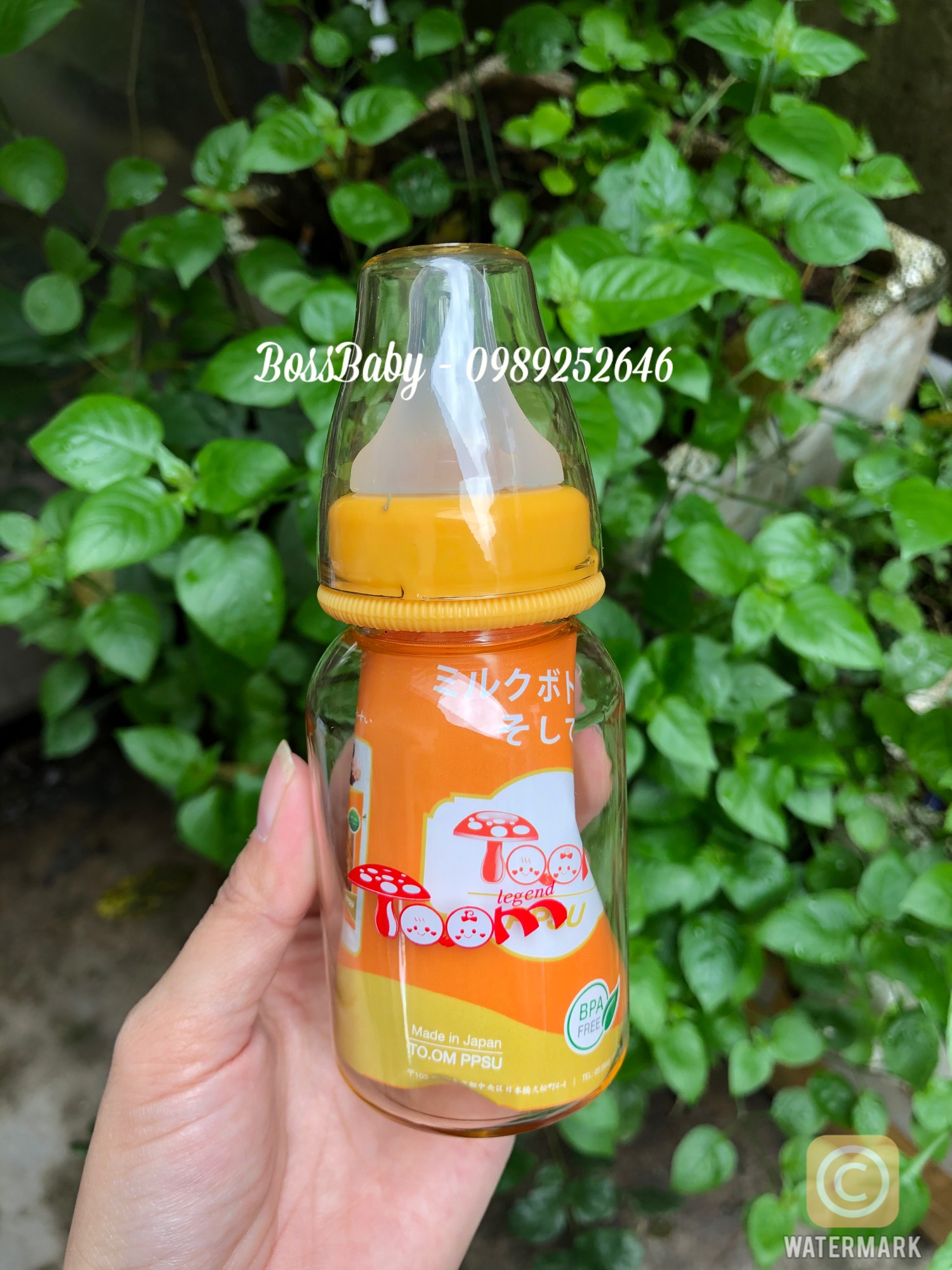 Bình sữa ppsu Toom 120ml cổ hẹp