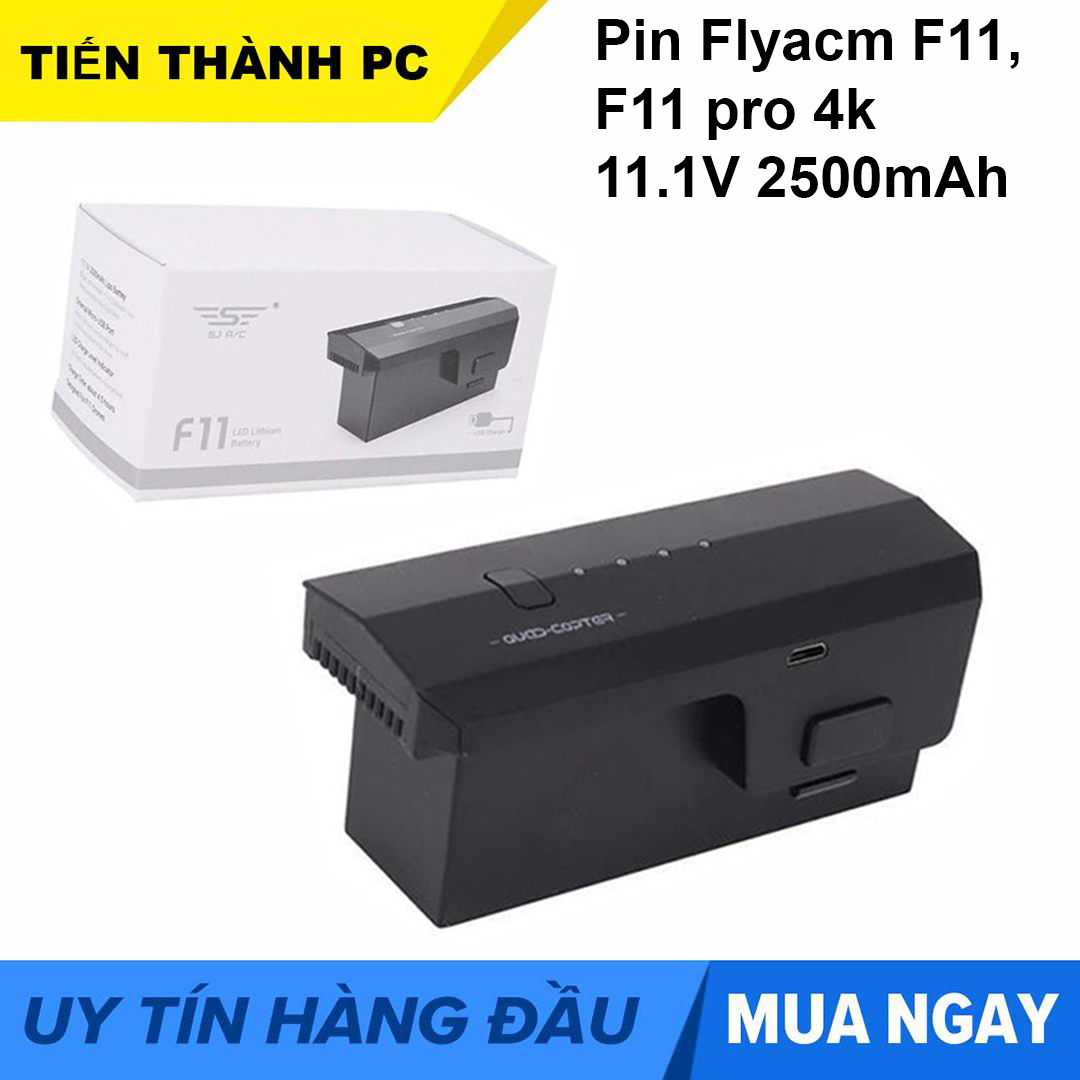 Pin flycam SJRC F11 F11 PRO F11S 4K PRO 11.1V 2500mAh