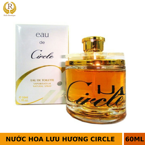 Nước Hoa Circle Quí Phái LƯU HƯƠNG 24H 60ml/1 CHAI