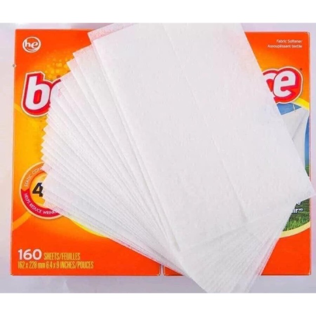 Combo 10 tờ giấy thơm quần áo hãng Bounce Mỹ