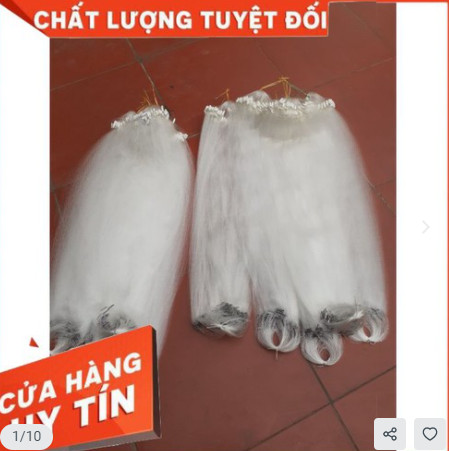 lưới tép 1 màn bắt cá bống các loại- mắt 1.8cm siêu bền