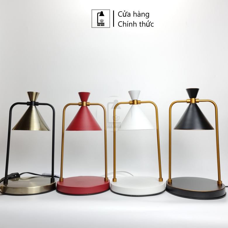 [NEW] Đèn Đốt Nến Thơm phong cách cổ điển - Có núm chỉnh độ sáng to nhỏ