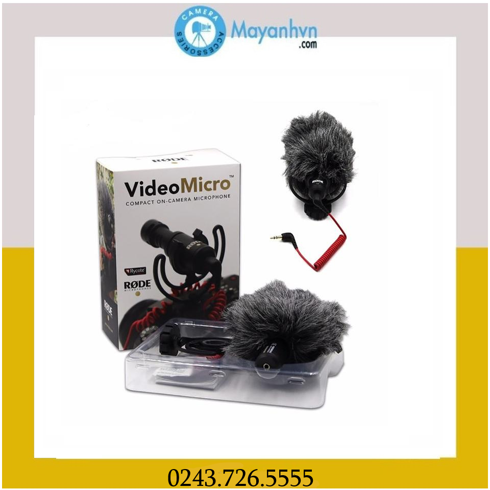 Micro cho máy quay Rode VideoMicro