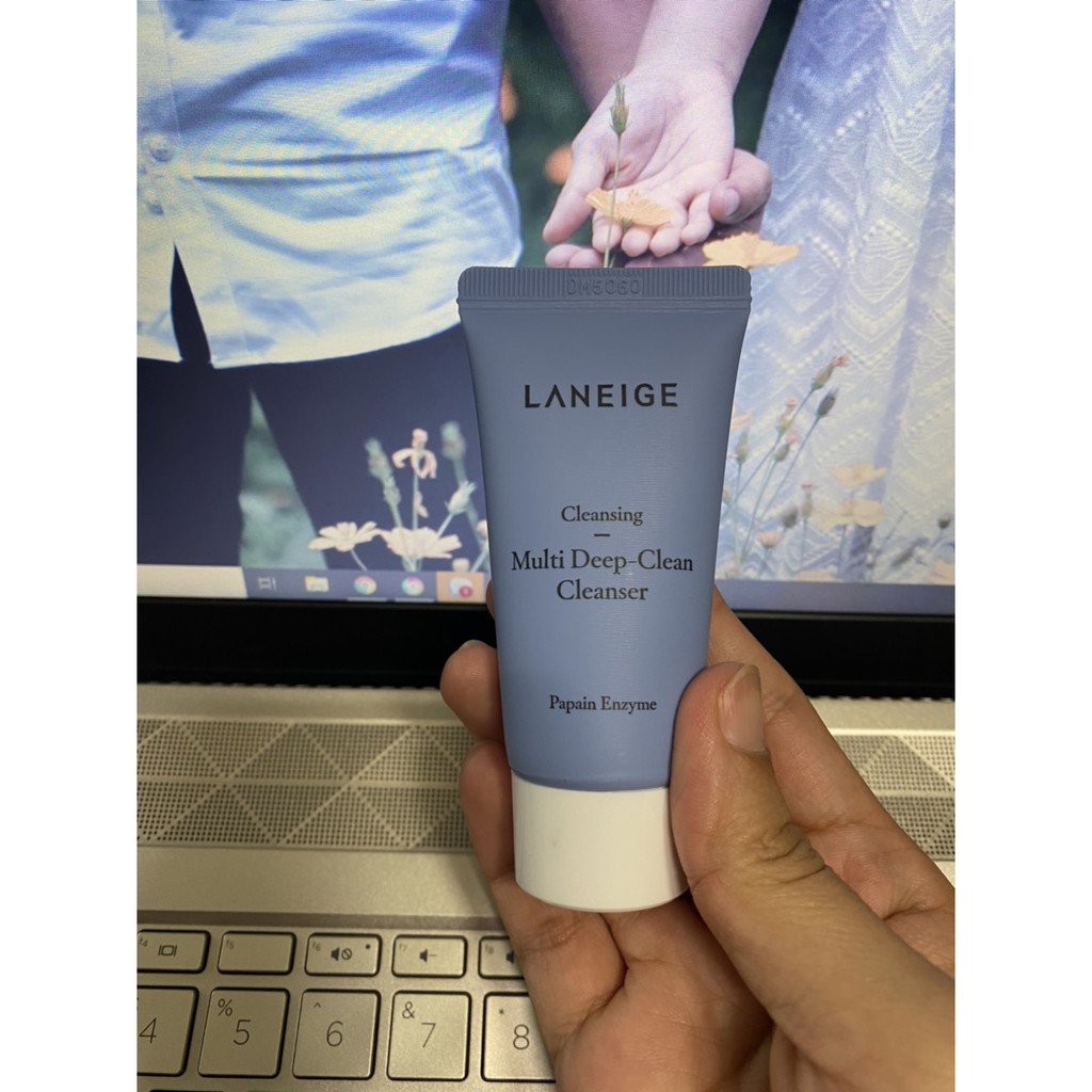 Sữa rửa mặt làm sạch sâu đa chức năng Laneige Multi Deep Clean Cleanser 30ml