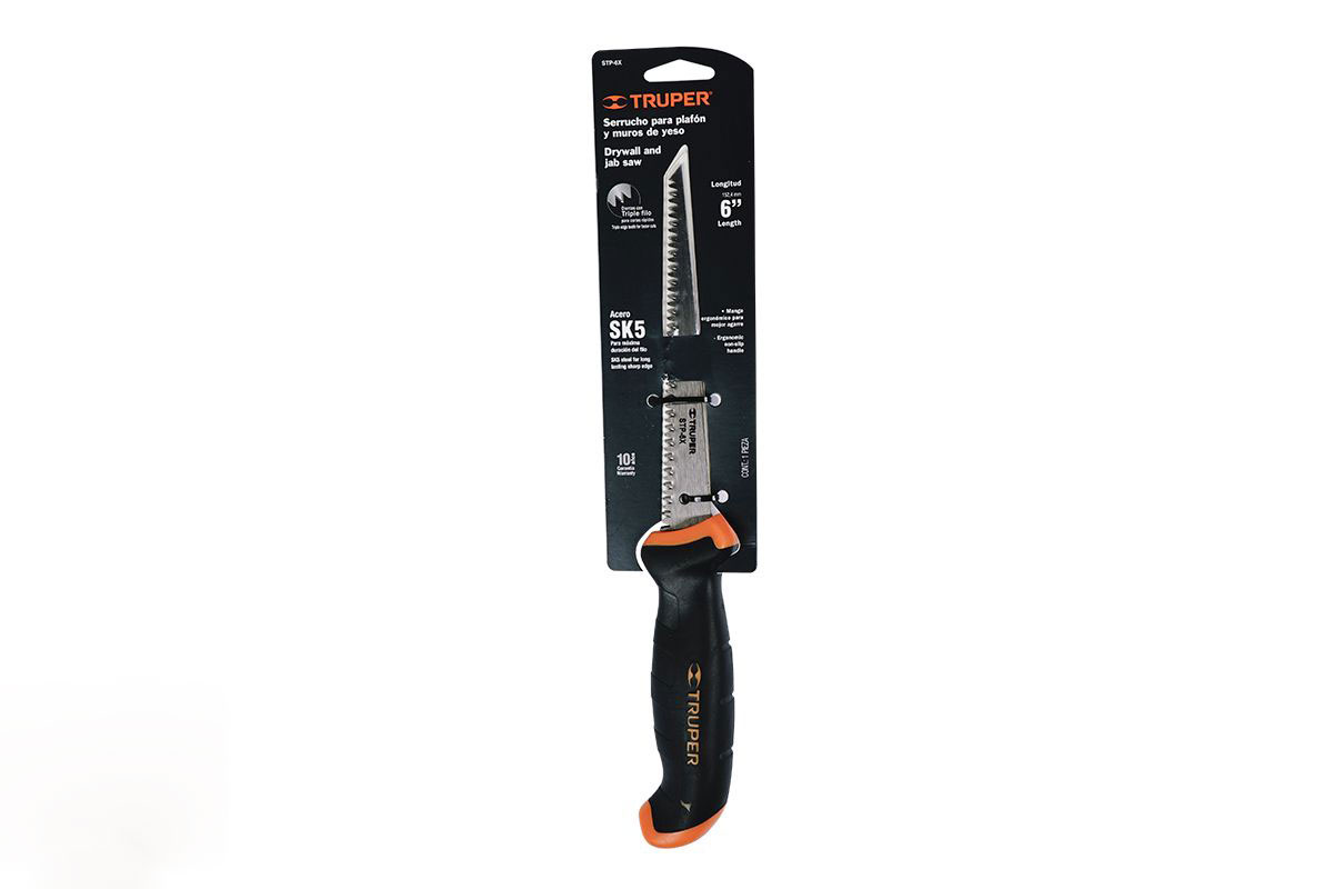 Cưa thạch cao cán nhựa 6in/150mm stp-6x truper - 18174
