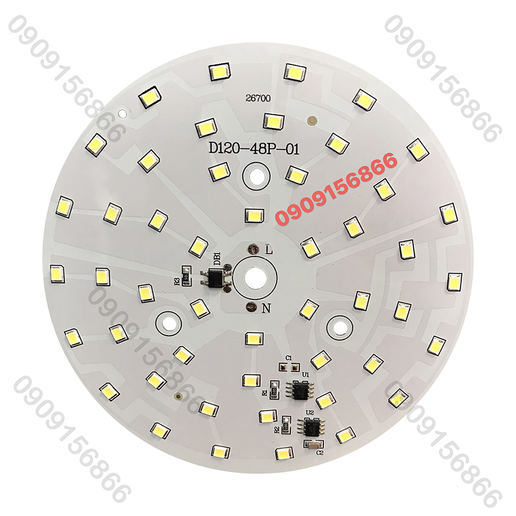 Đèn Led vỉ tròn 220v 3w 5w 7w 12w 15w 18w 40w 80w - 5