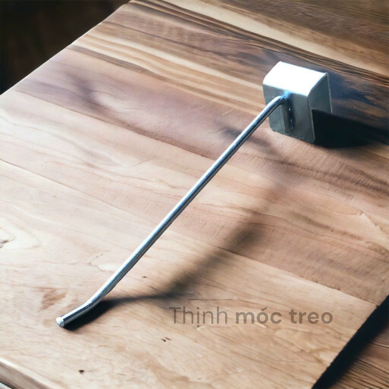 Móc cài thanh ngang 20cm - móc cài thanh sắt, gỗ, inox 13*26
