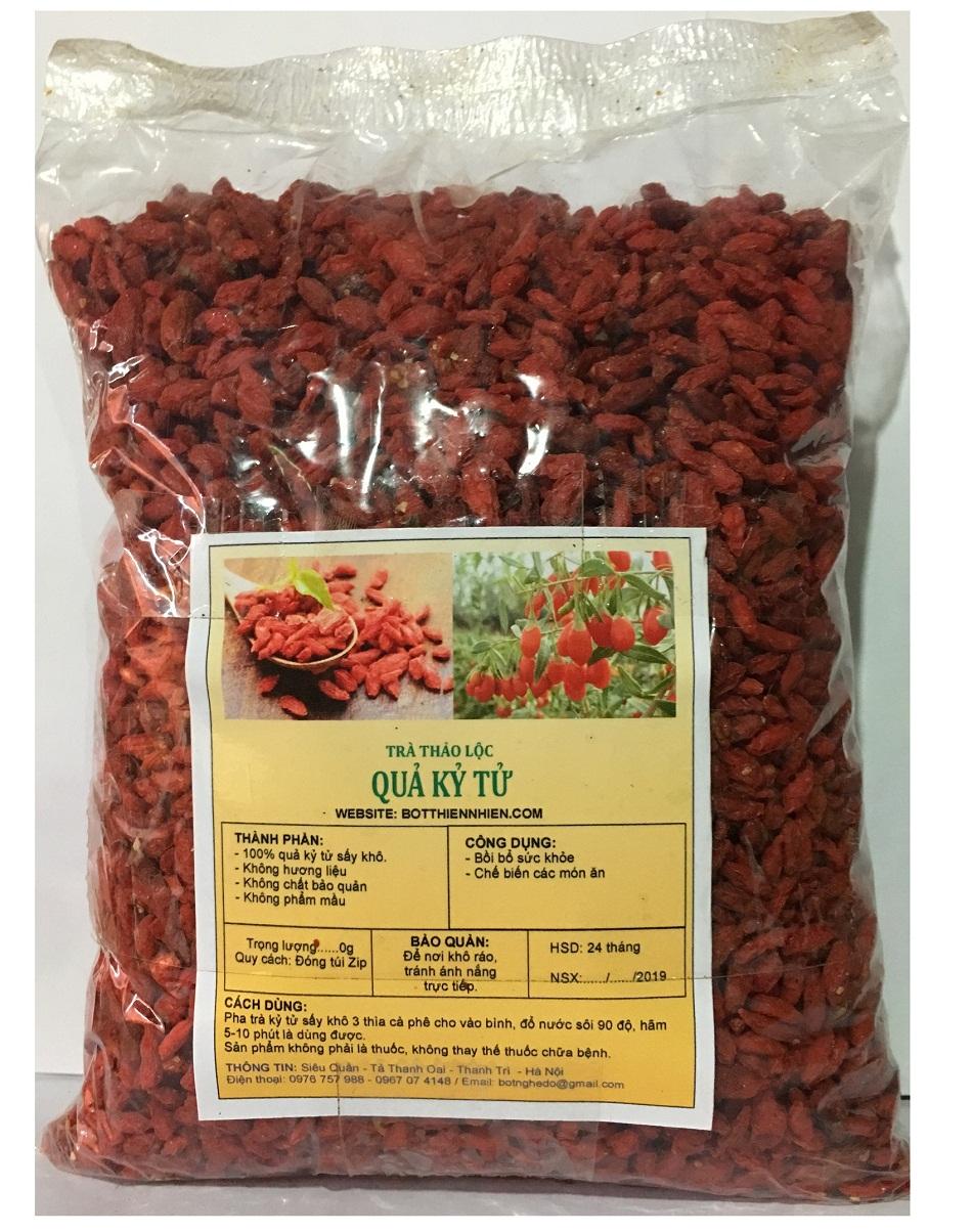 500g Quả Kỷ Tử sấy khô  - Hiệu Thảo Lộc - có tặng quà