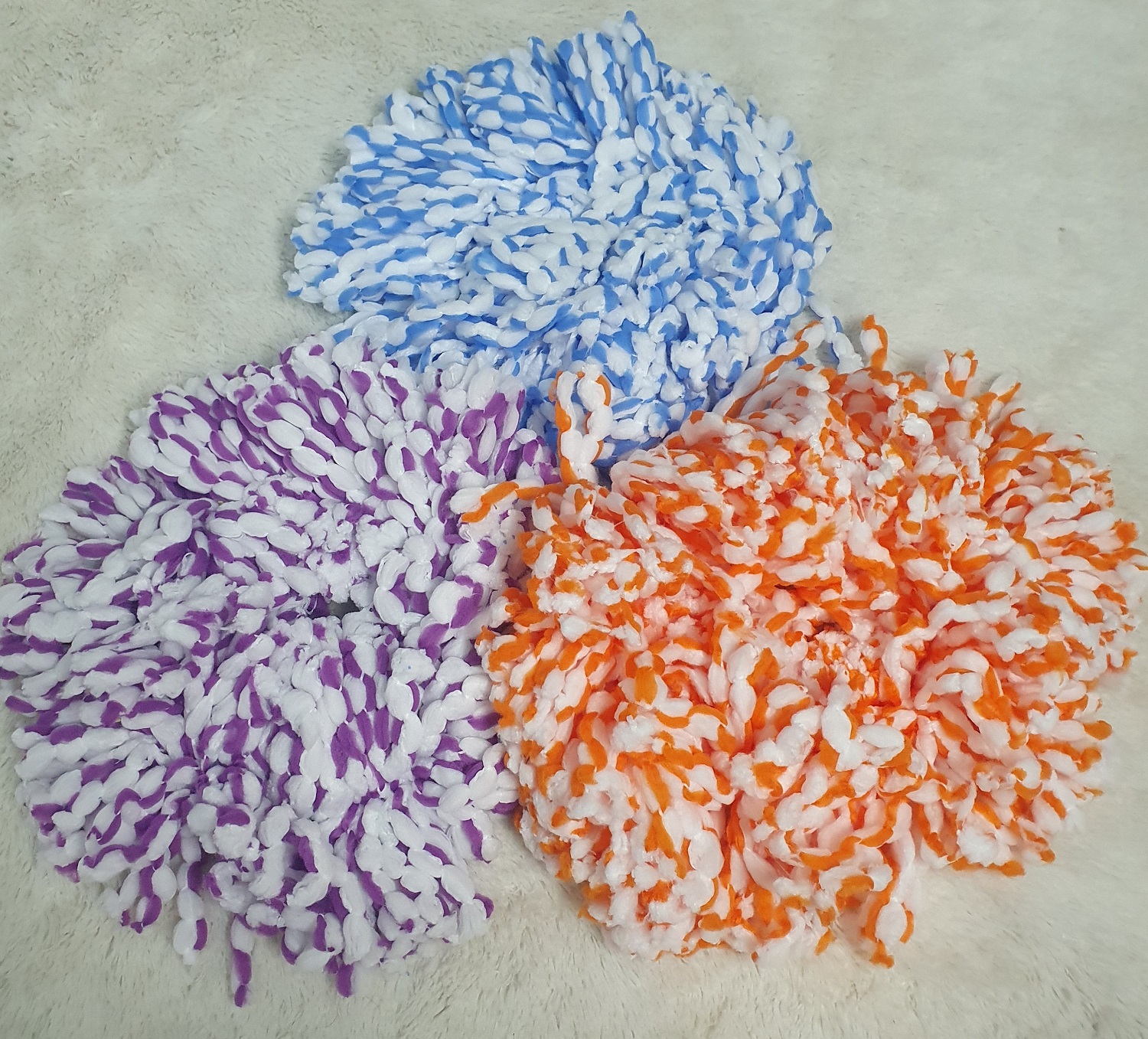 Combo 2 Nùi sợi cotton dành cho Cây Lau Nhà 360 độ