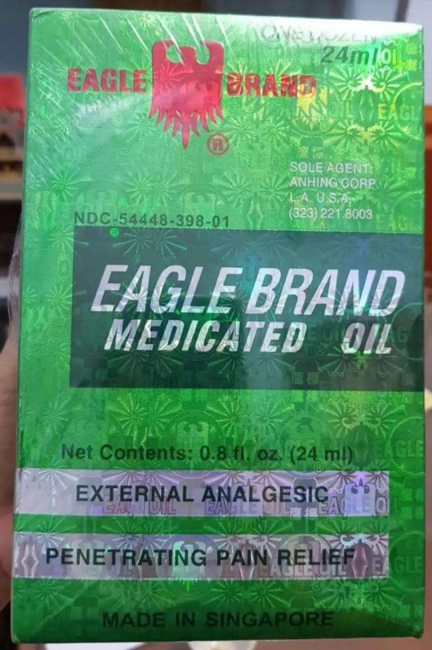 [HCM]1 LỐ Dầu gió xanh 2 nắp - 24ml ( 12 CHAI) - Singapore