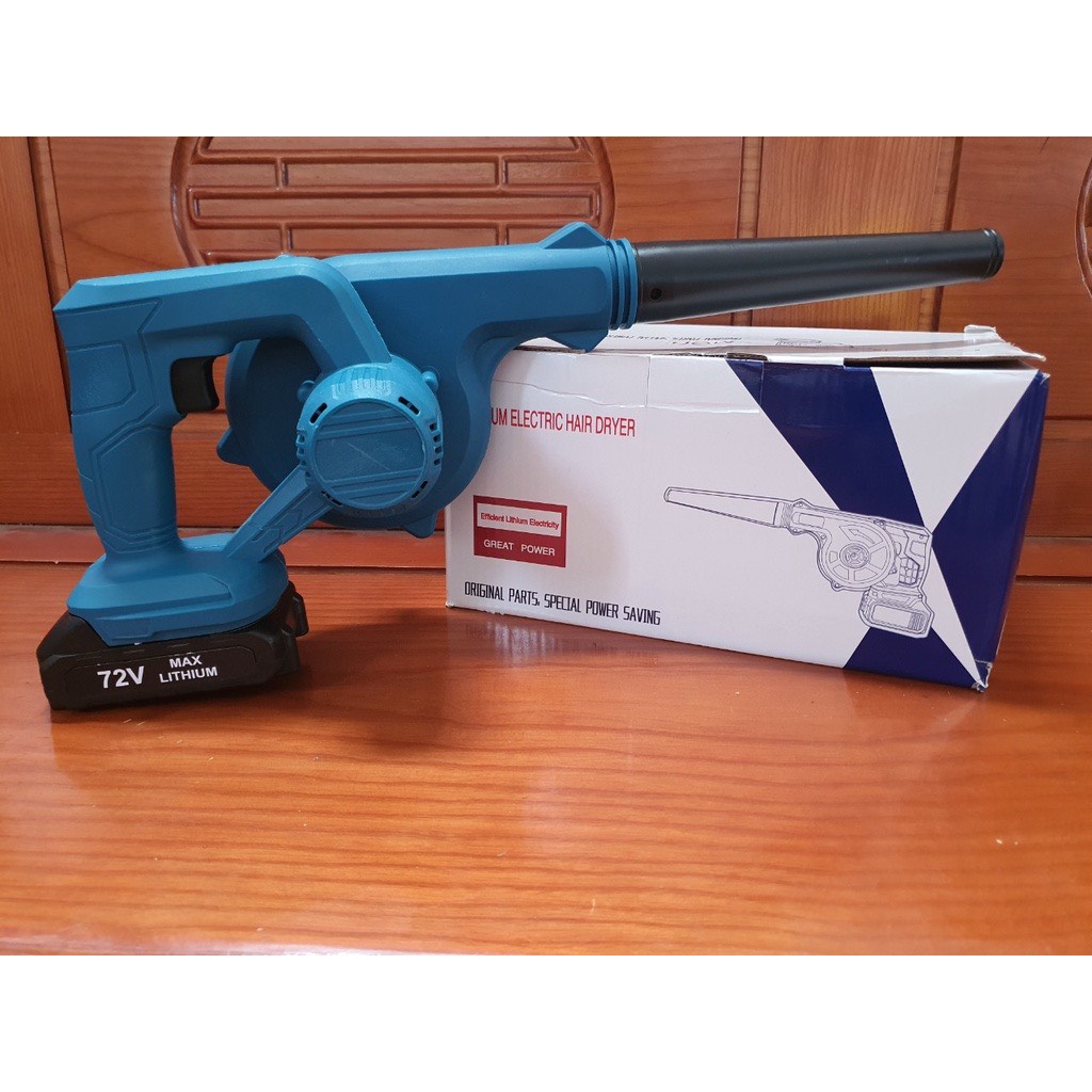 Máy thổi bụi, hút bụi dùng pin makita -72v cao cấp
