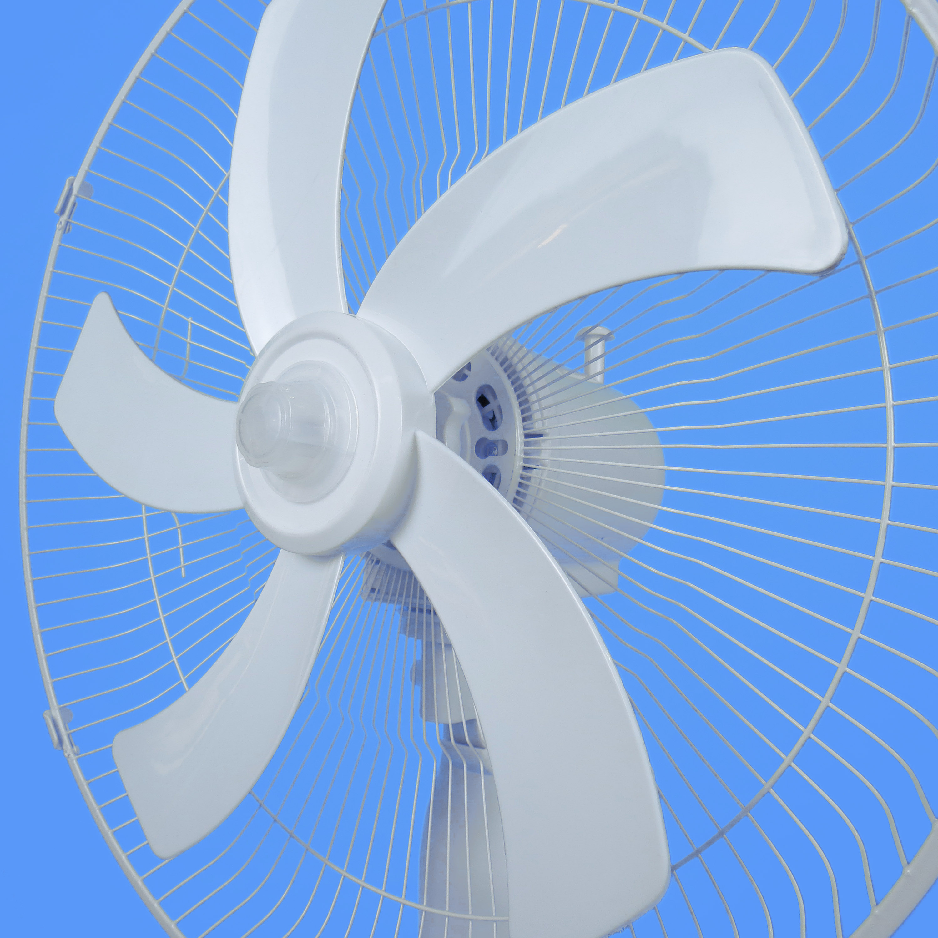 Quạt năng lượng mặt trời, quạt tích điện, quạt sạc Jindian JD 198F đa năng sạc điện thoại điều khiển từ xa có bóng đèn màu trắng